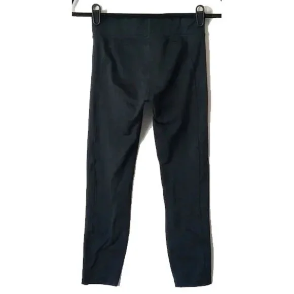 Under Armour 21" Crop Compression Leggings S Black Waist Pocket  50off3 - Picture 2 of 8